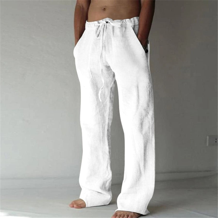 Pantalon décontracté en lin Benjamin pour homme