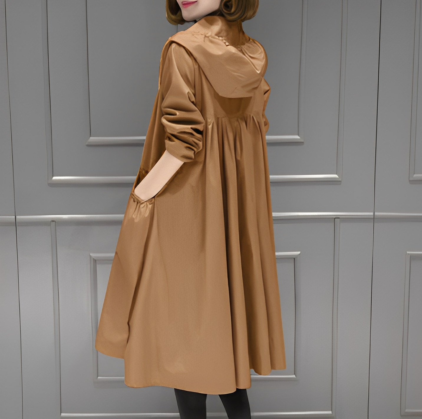 Berg-Feldt | Stylischer Regenmantel mit Kapuze für Frauen