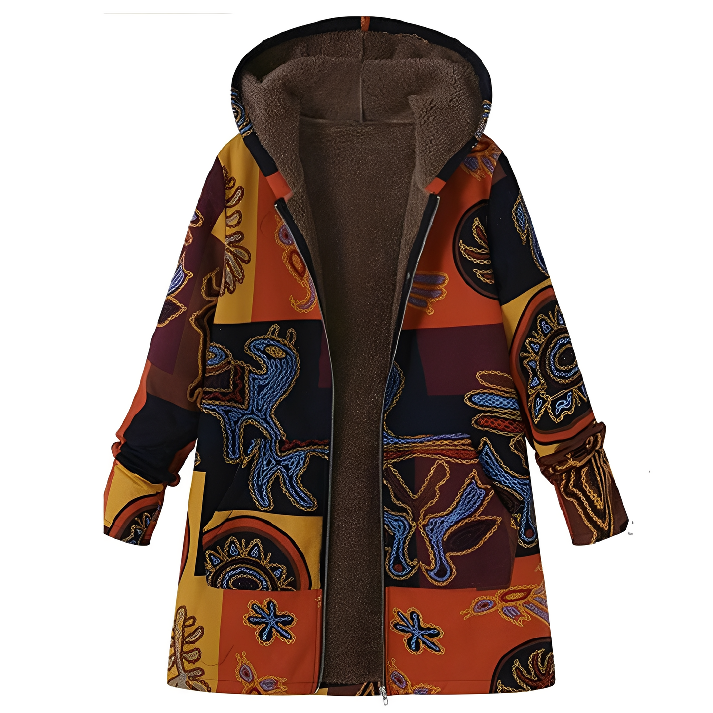 Berg-Feldt | Veste vintage à motifs pour femme