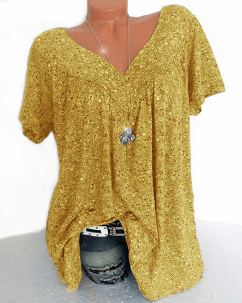 Sommerbluse für Damen - floral - Tanci