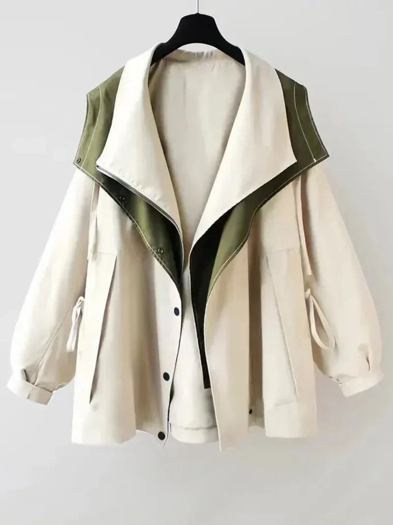 Berg-Feldt | trenchcoat - stilvolle oversized Damenjacke