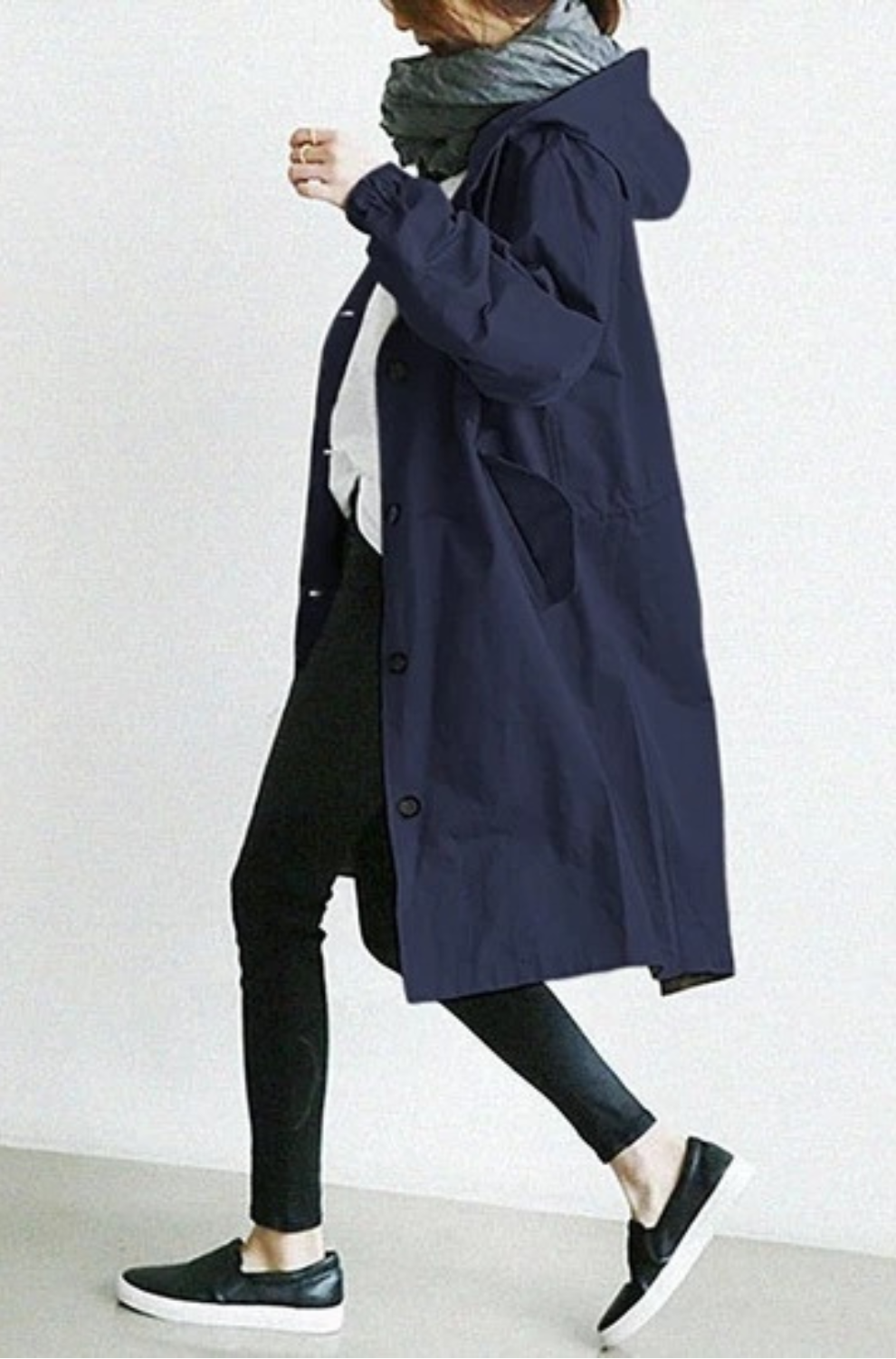 Berg-Feldt | Trenchcoat Damen Wind und Wasserdicht