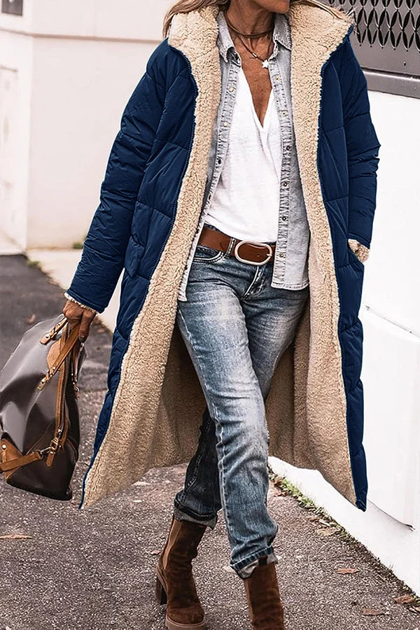 Berg-Feldt | Trendige Jacke mit Kapuze und Betontem Kragen
