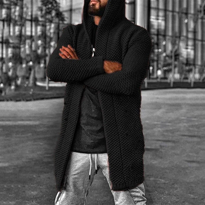 Berg-Feldt | Strickjacke mit Kapuze für Männer
