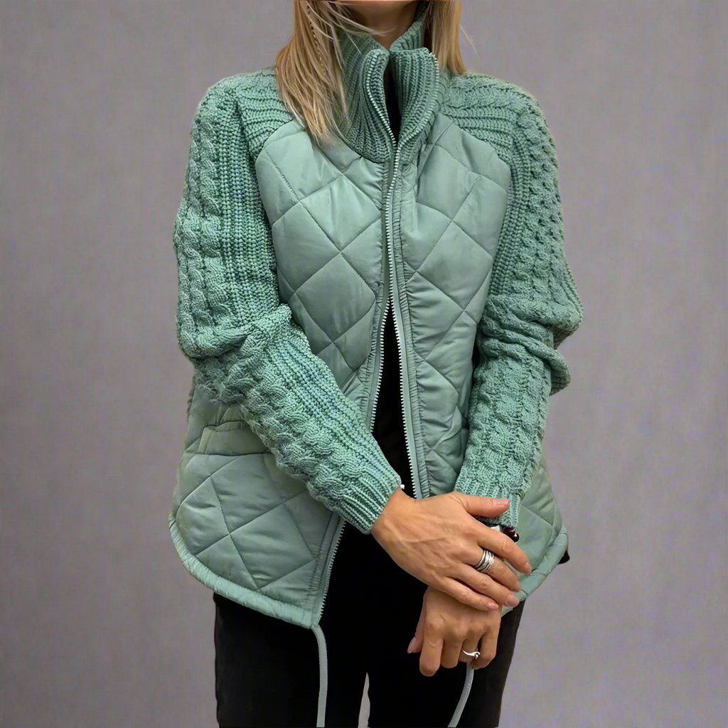 Berg-Feldt | Jacket mit Gestrickten Ärmeln für Den Herbst