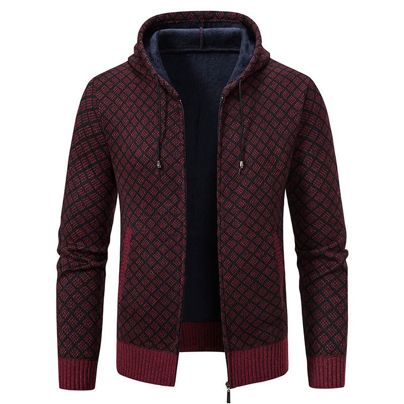 Berg-Feldt | Elegante, schlanke Jacke mit Kapuze für Männer