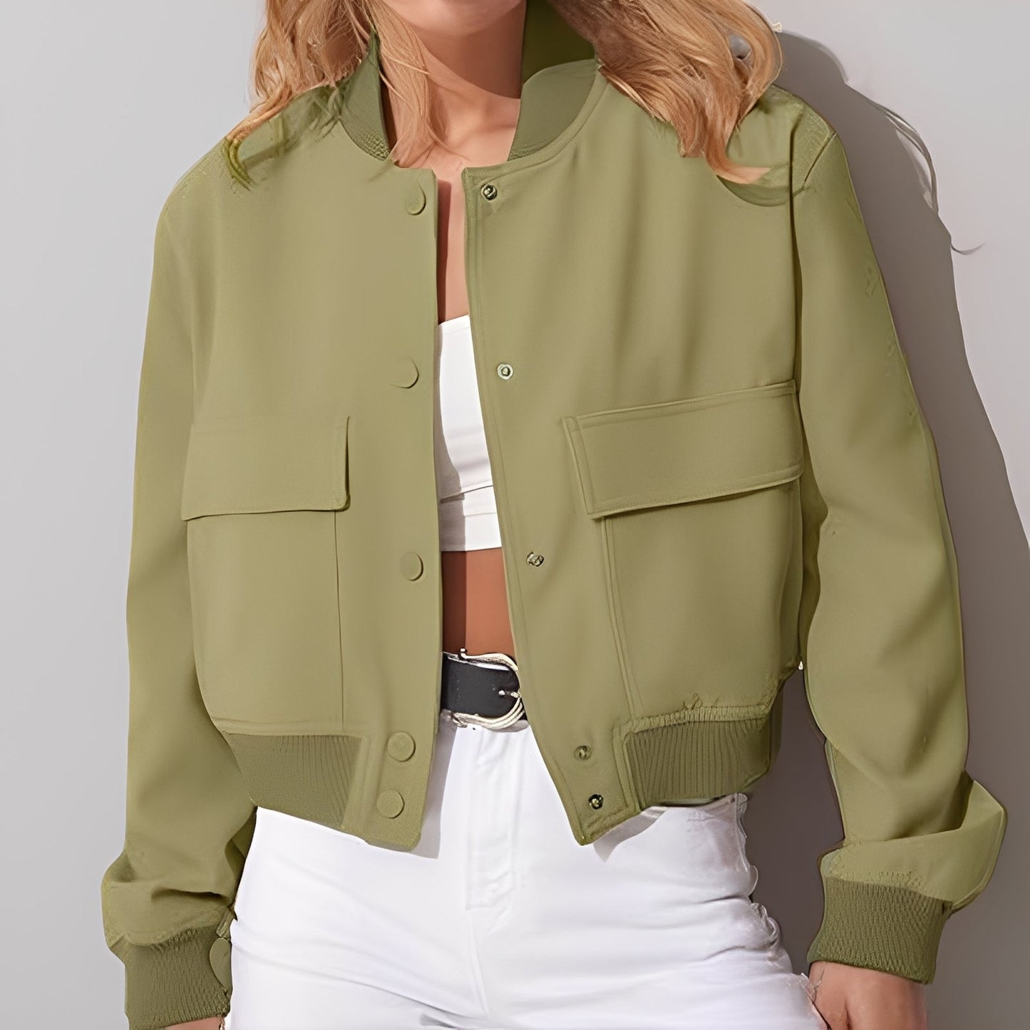 Berg-Feldt | Lässige, lockere Jacke mit großen Taschen für Frauen