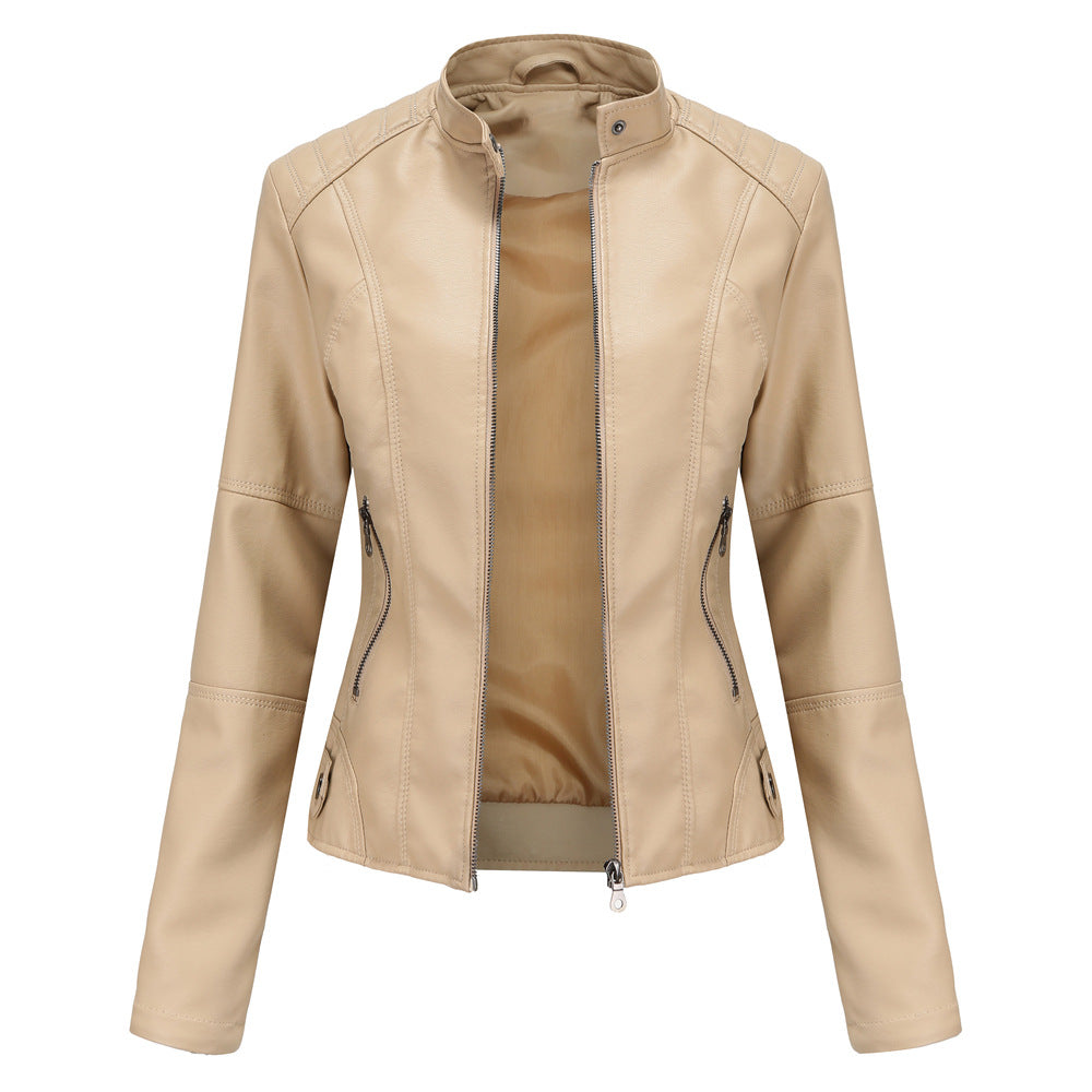 Berg-Feldt | Stylische, Slim Fit Lederjacke für Frauen