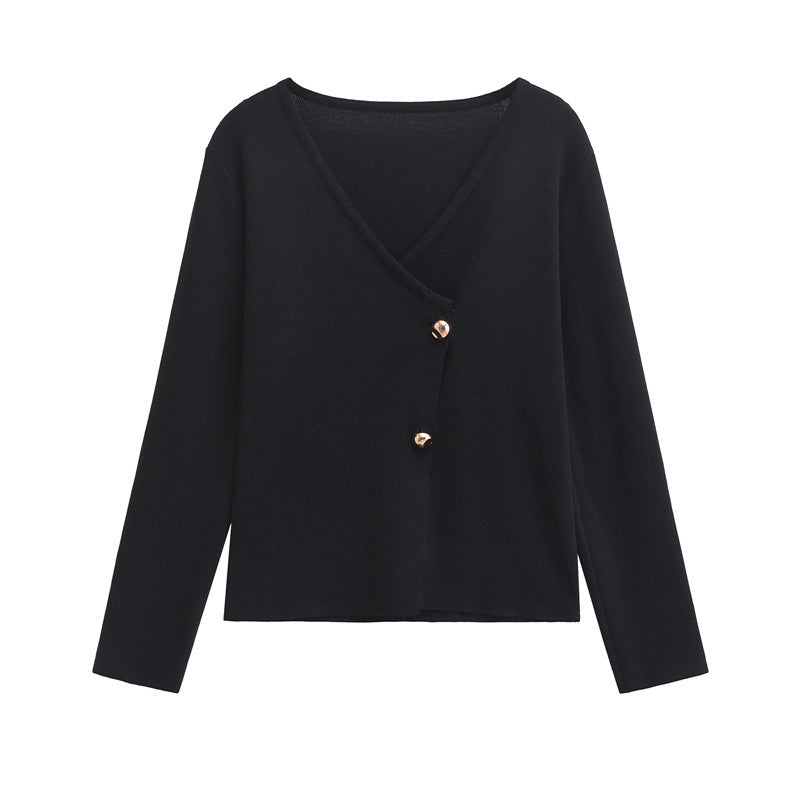 Berg-Feldt | Stylischer asymmetrischer Strickcardigan für Damen