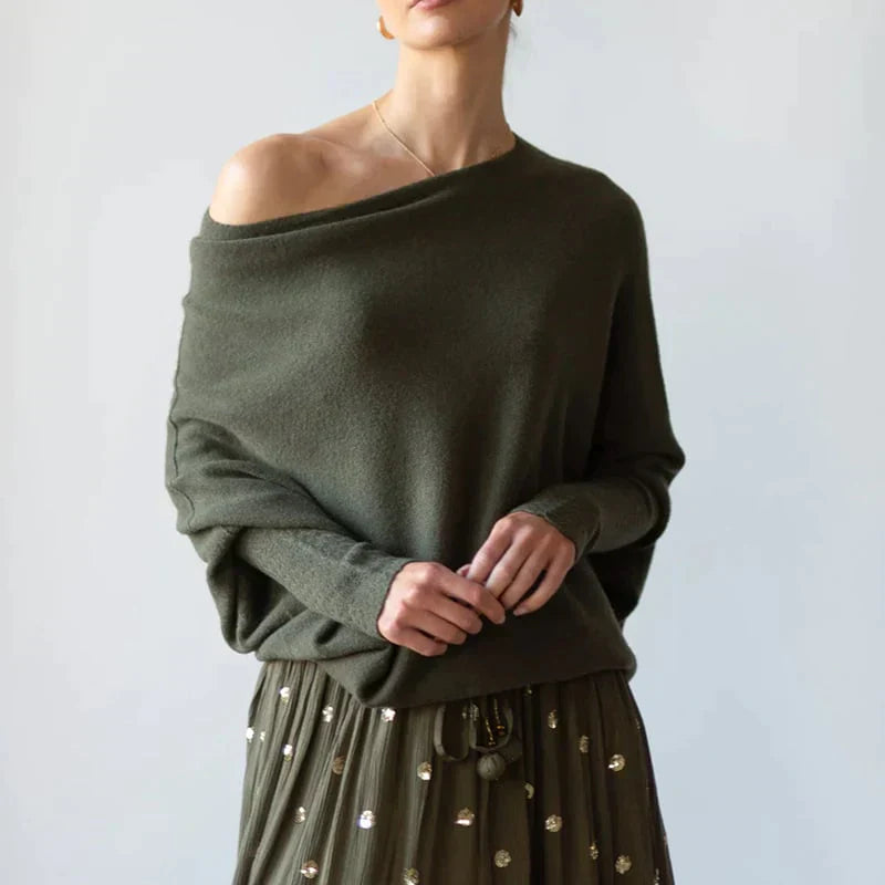 Berg-Feldt | Pull asymétrique drapé