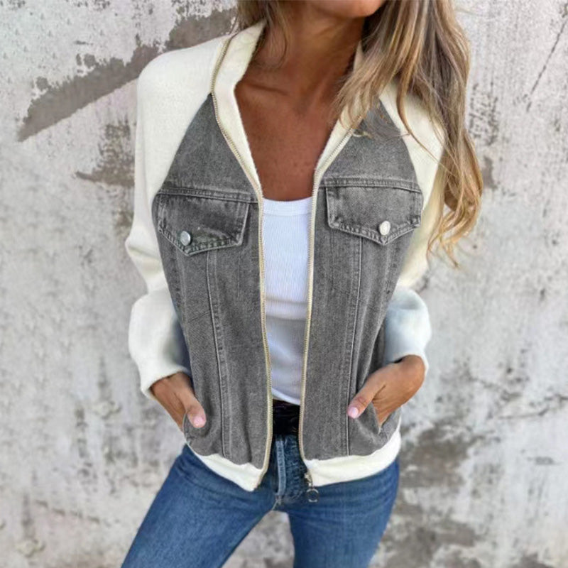 Berg-Feldt | Lässige Damen-Jeansjacke