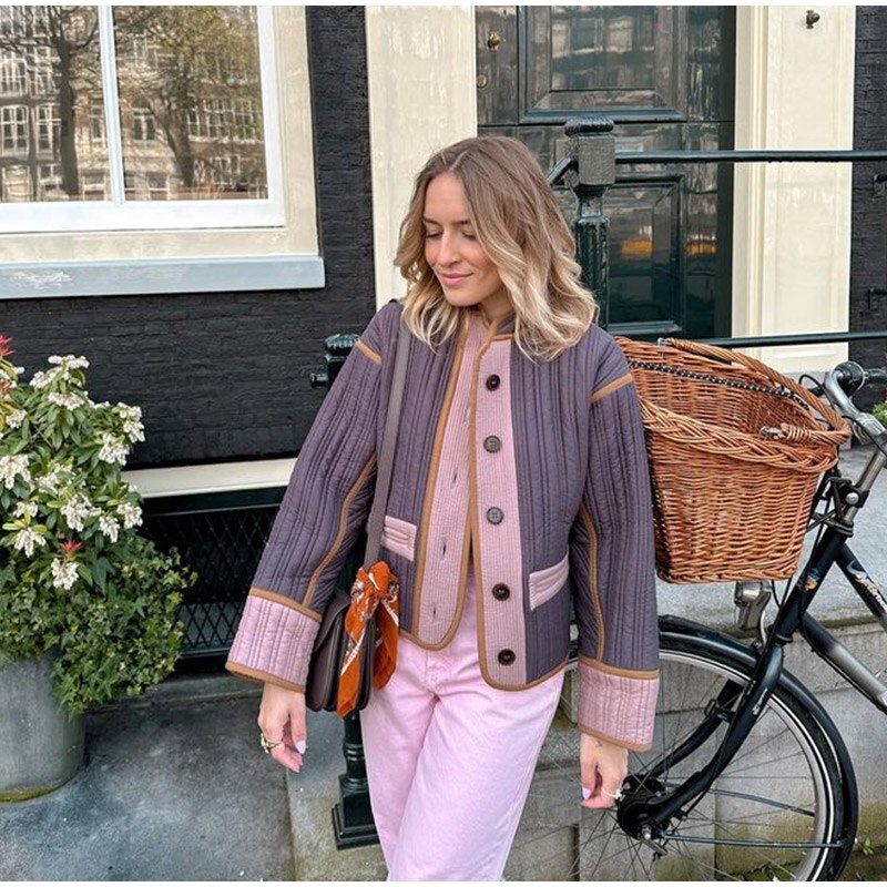 Berg-Feldt | Übergangsjacke für Damen mit Knopfdetail