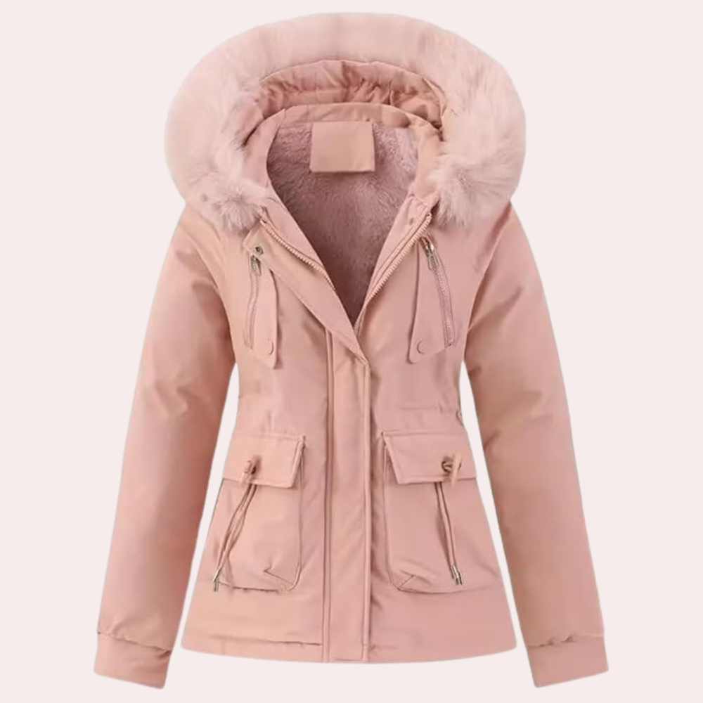 Berg-Feldt | Veste d'hiver femme avec capuche et doublure chaude