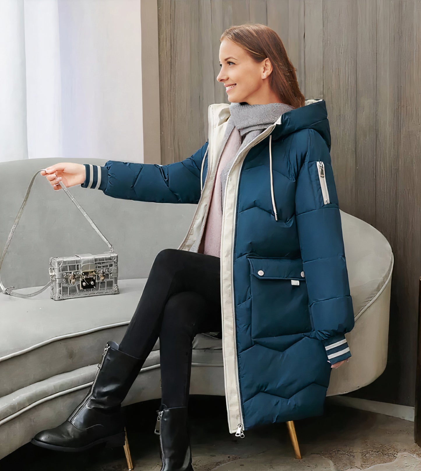Berg-Feldt | Veste mi-longue imperméable et coupe-vent