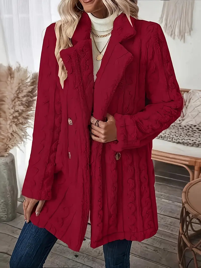 Berg-Feldt | Manteau thermique doux à manches longues pour femme Chic