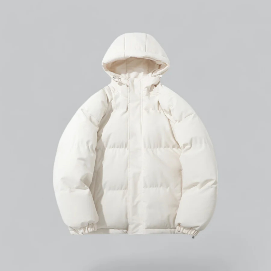 Berg-Feldt | Veste à Capuche Zippée Classique en Duvet d'Hiver