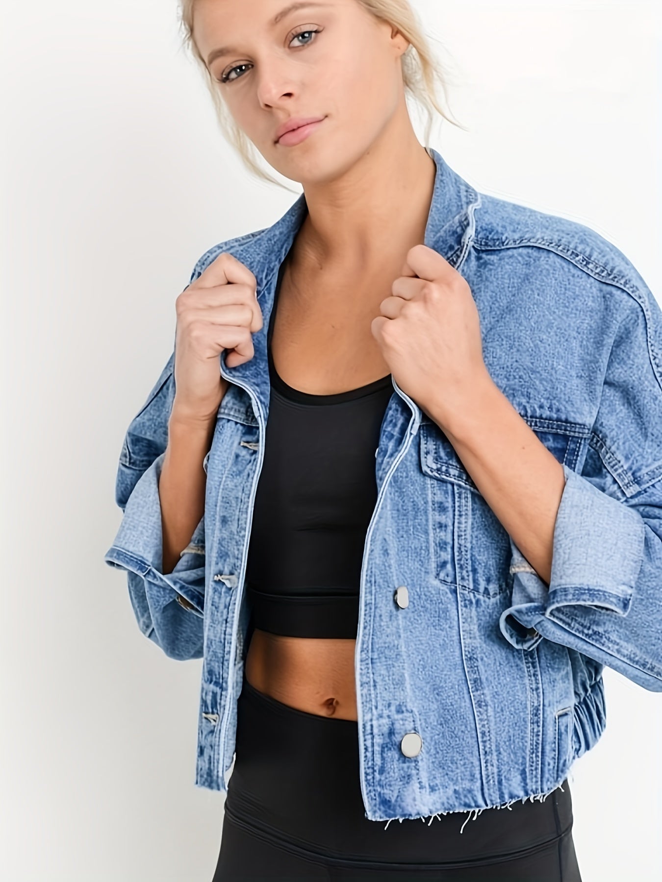 Berg-Feldt | Jeansjacke mit Reverskragen für Den Herbst
