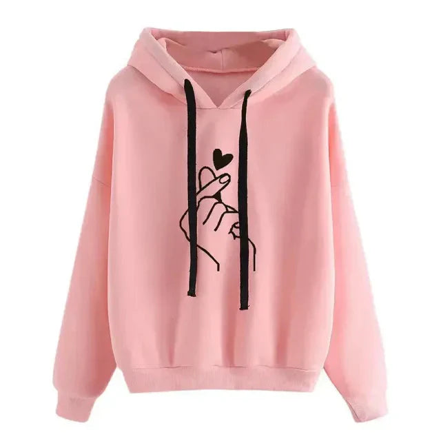 Berg-Feldt | Sweat à capuche décontracté avec imprimé graphique Mélange de coton Doux et confortable