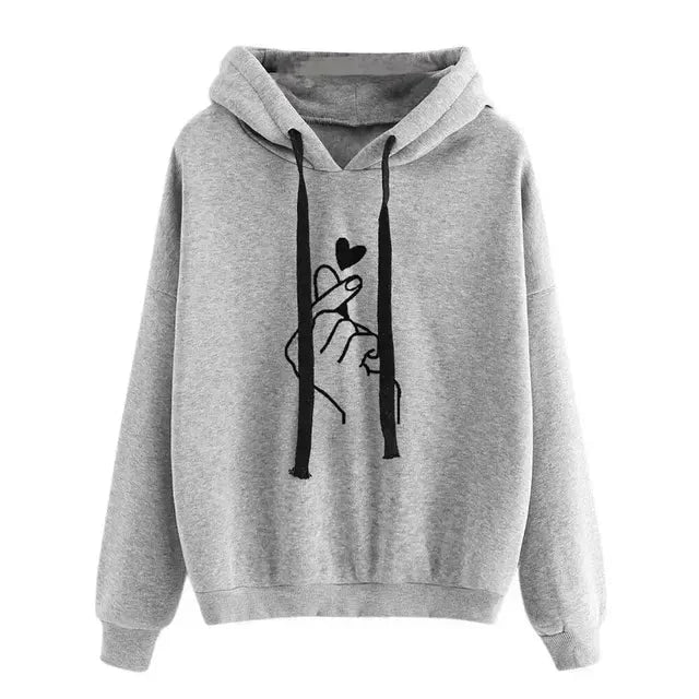 Berg-Feldt | Sweat à capuche décontracté avec imprimé graphique Mélange de coton Doux et confortable