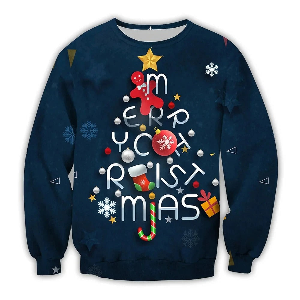 Pull de Noël unisexe