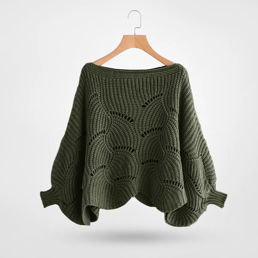 Berg-Feldt | Sweater - Gemütlicher Strick-Batwing-Pullover