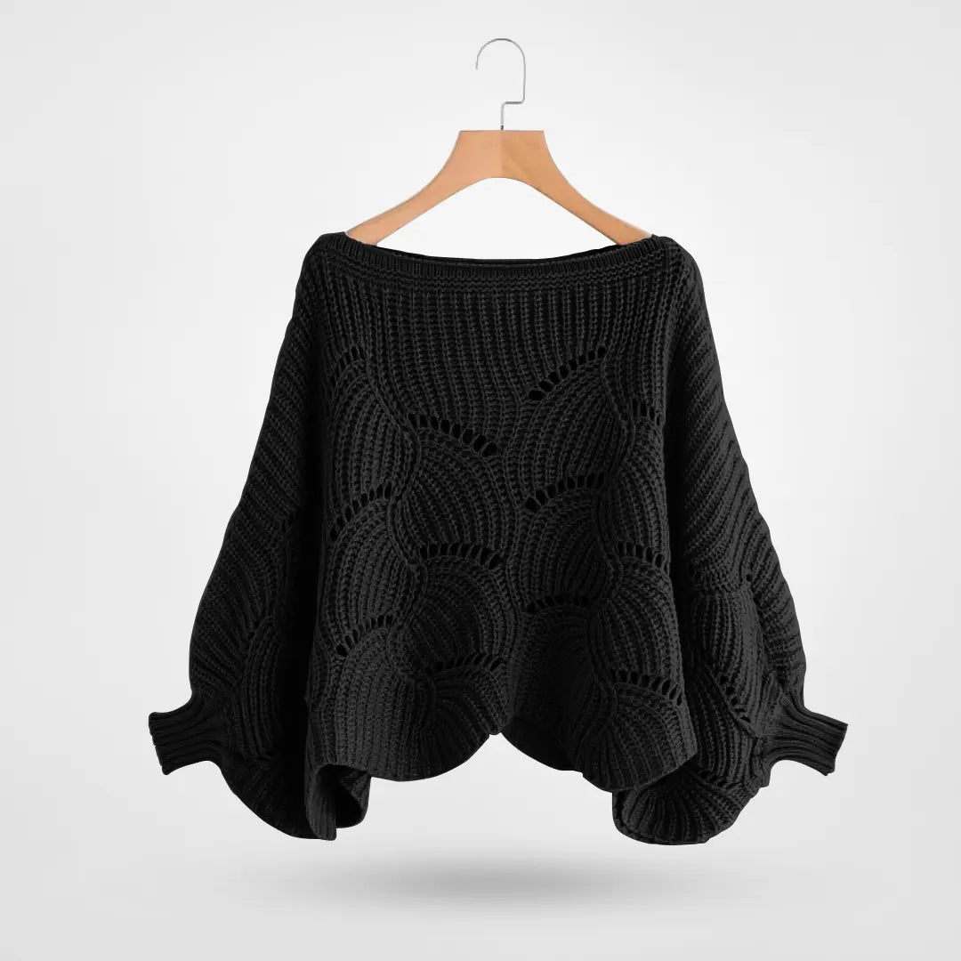 Berg-Feldt | Sweater - Gemütlicher Strick-Batwing-Pullover
