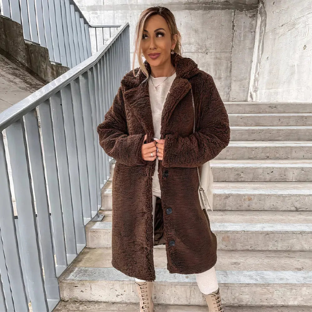 Berg-Feldt | Manteau Teddy Doux et Chaud