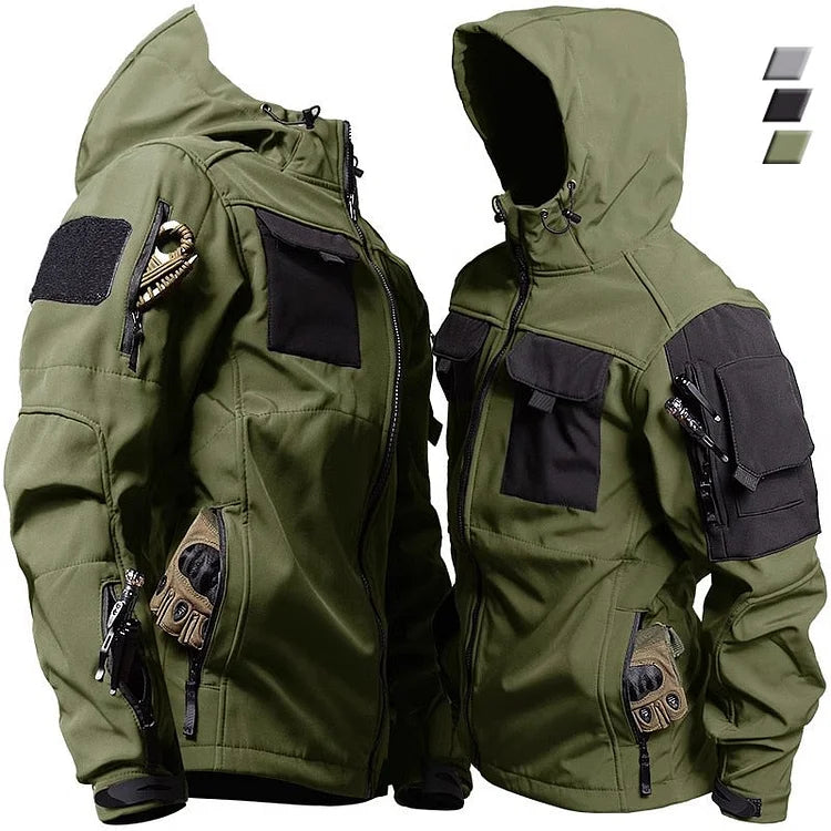 Herren Militärjacke von Bent: Wasserdicht, robust und funktional