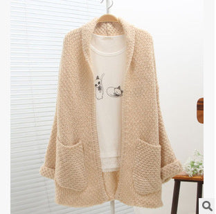 Cardigan en grosse maille pour femme à manches ouvertes et poches pratiques Berg-Feldt