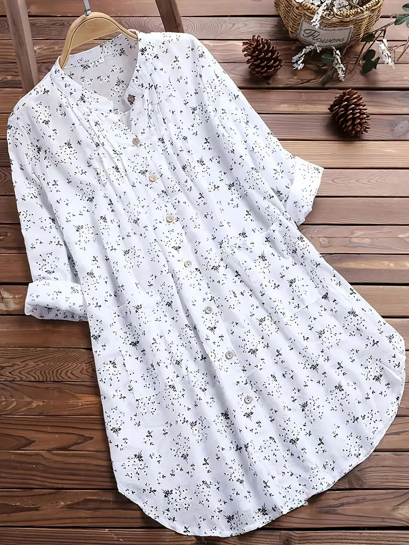 Chemise imprimée florale par Fudus
