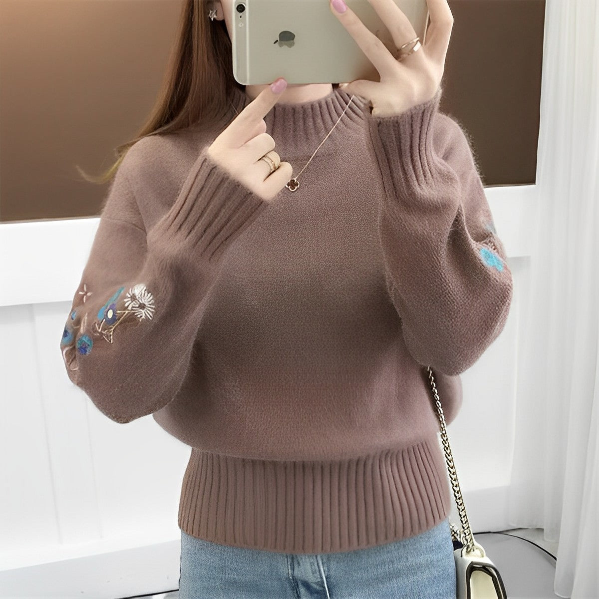 Berg-Feldt | Strickpullover mit Lässigem Stil