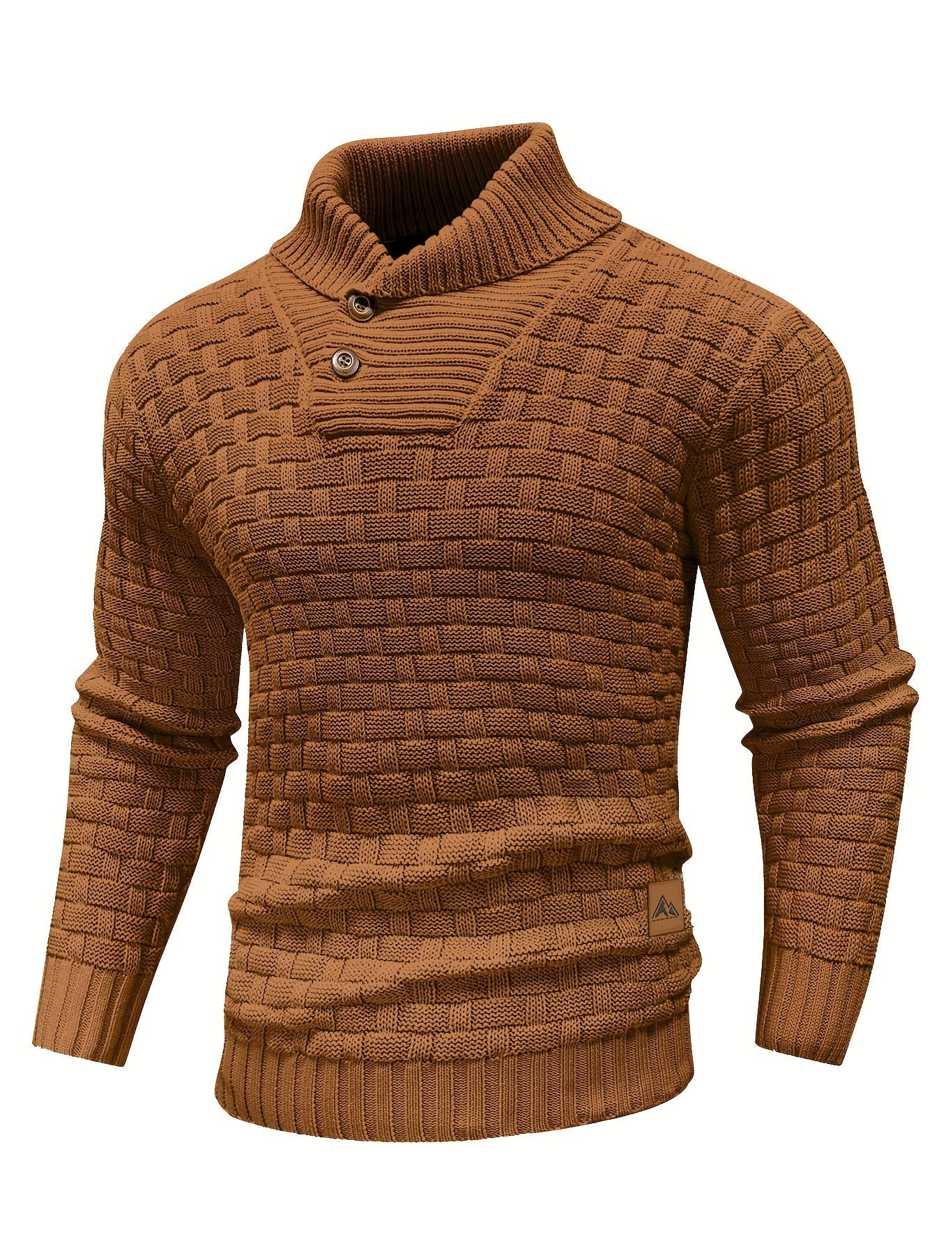 Berg-Feldt | Strickpullover mit Geflochtenem Muster Klassisch und Bequem Perfekt für Den Alltag