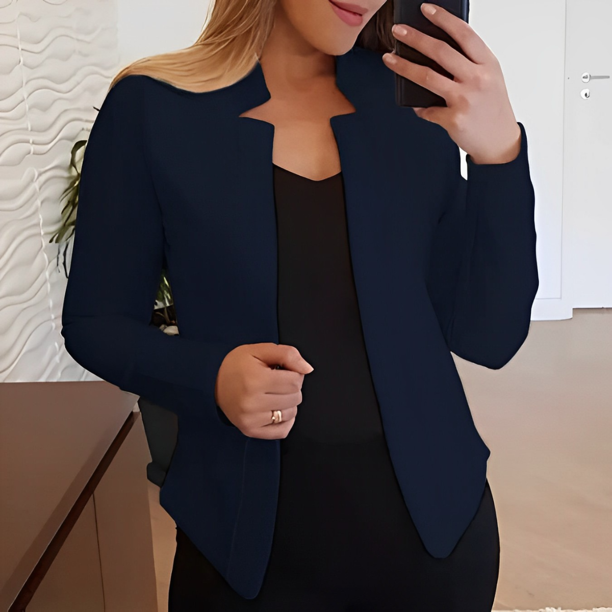 Blazer traditionnel en poil de chameau