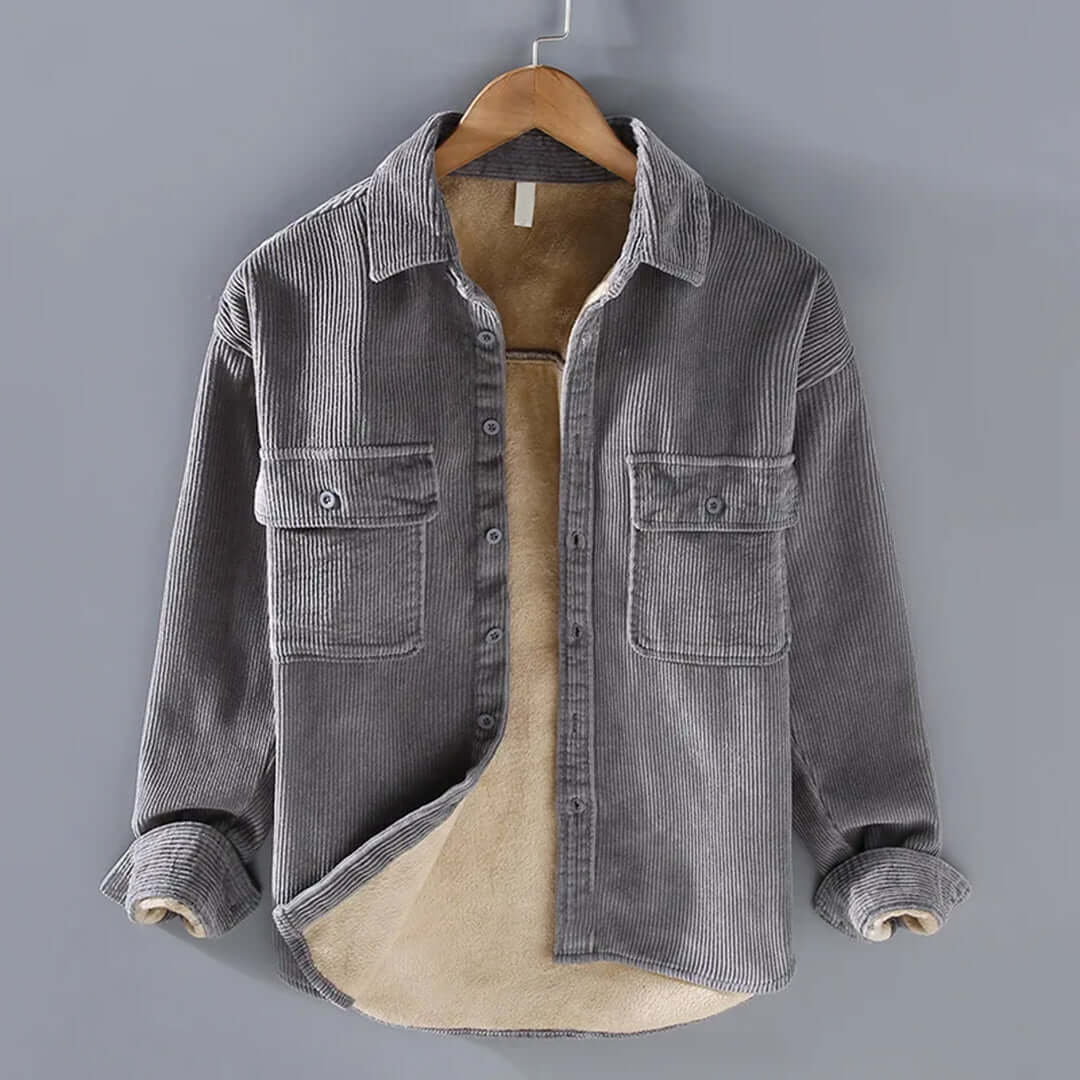 Berg-Feldt | Herren Cordura-Lammfelljacke