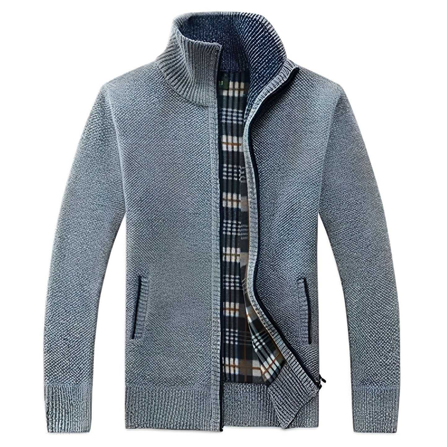 Berg-Feldt | Stylischer Cardigan mit weichem Fleece-Futter für Männer