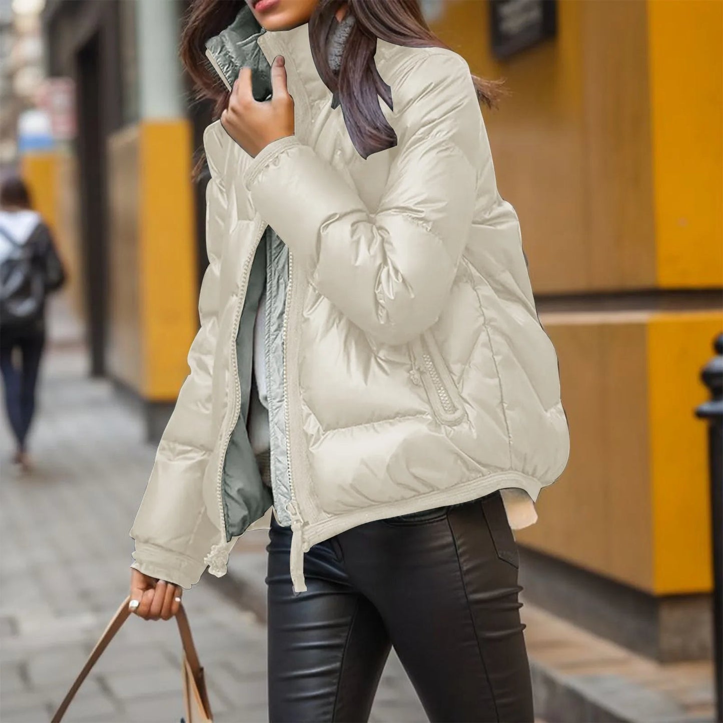 Berg-Feldt | Stylische Steppjacke mit Glänzendem Finish