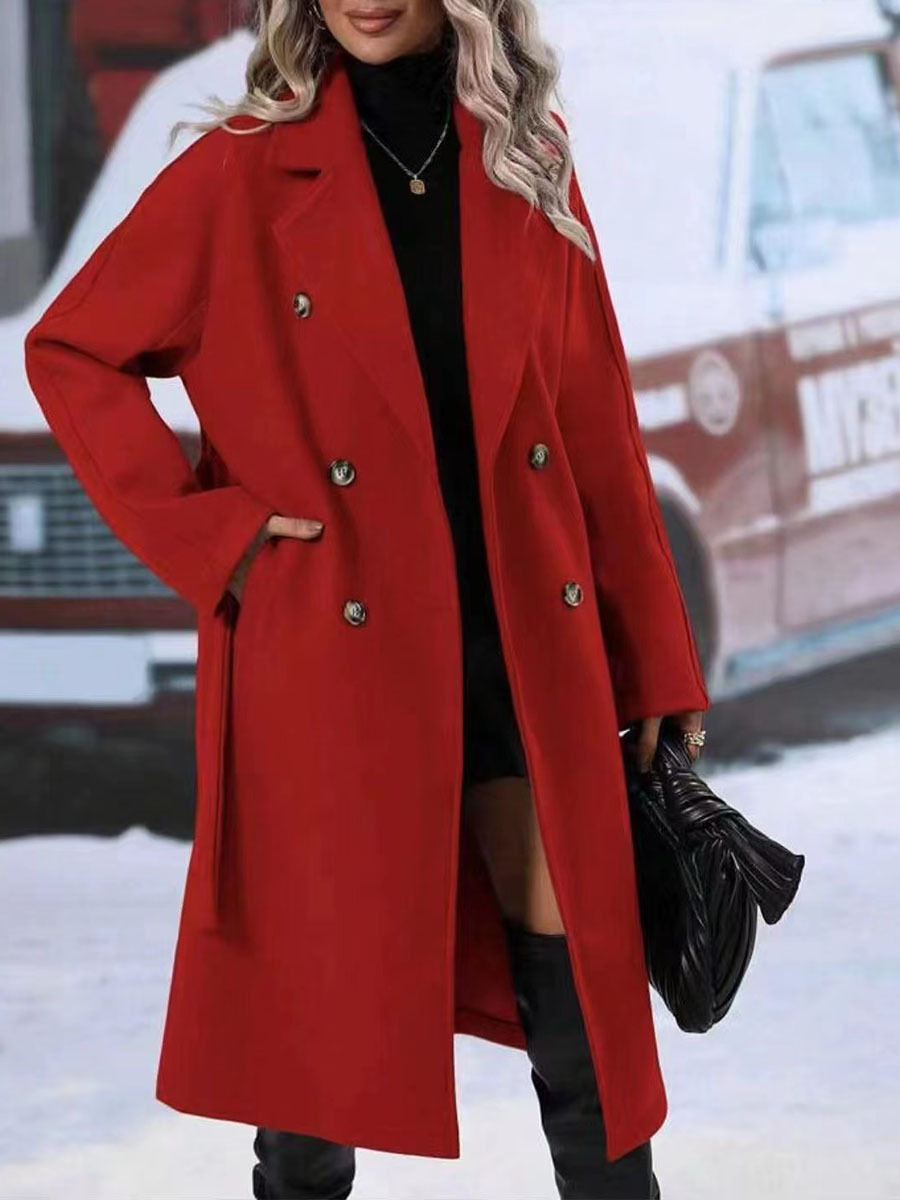 Berg-Feldt | Klassischer Damen Trenchcoat Mit Doppelknopfverschluss