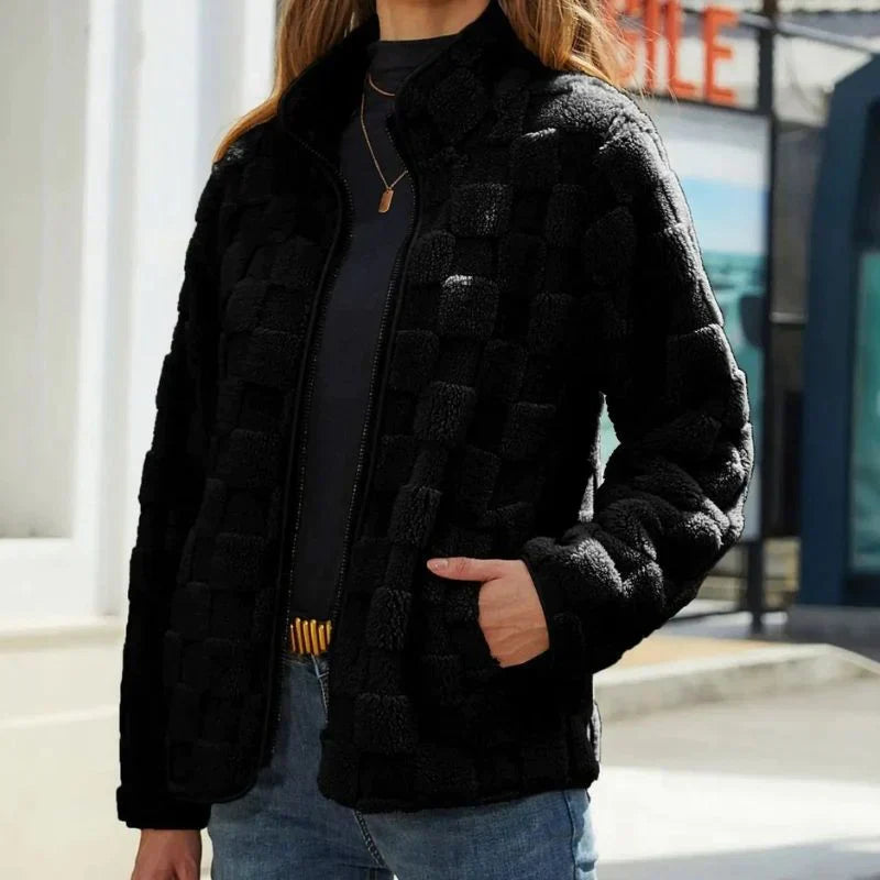 Berg-Feldt | Karierte Winterjacke für Damen