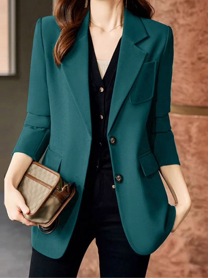 Blazer Avelena pour femme : Cintré, à boutons