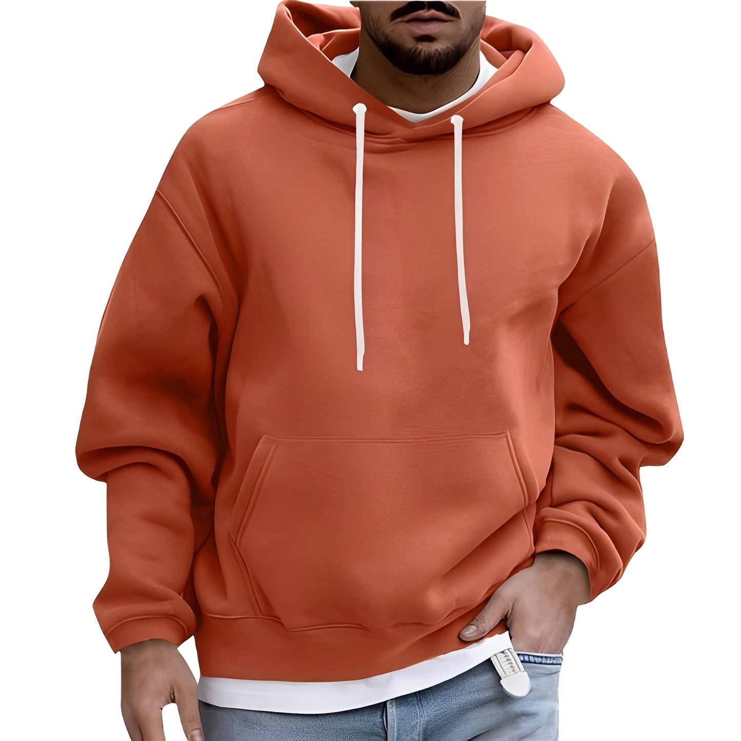 Berg-Feldt | Lässiger Hoodie mit Tasche für Männer