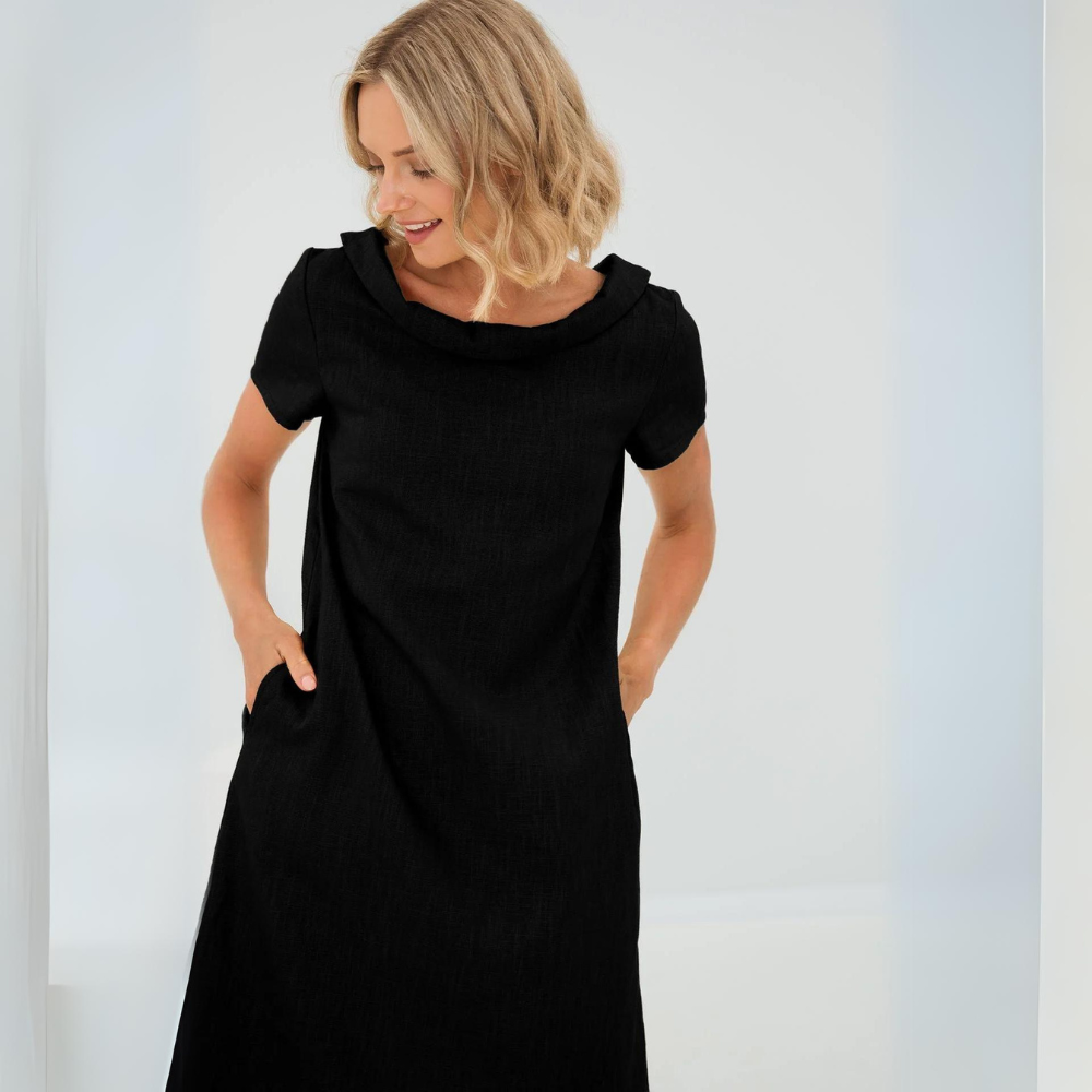 Robe d'été élégante en lin Lara