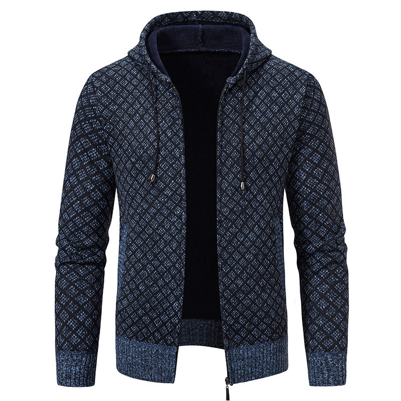 Berg-Feldt | Elegante, schlanke Jacke mit Kapuze für Männer