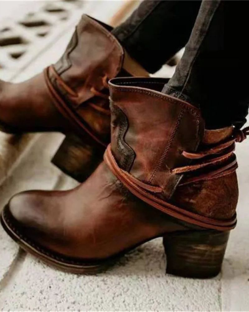 Berg-Feldt | Bottes vintage de style western