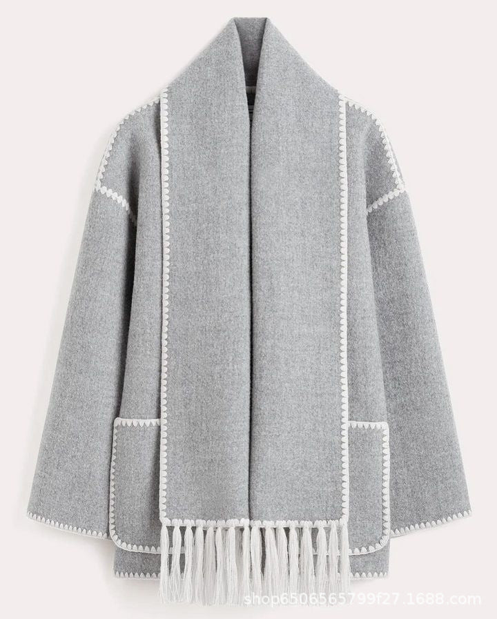 Berg-Feldt | Jacke mit Schal
