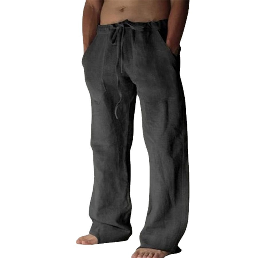 Pantalon décontracté en lin Benjamin pour homme