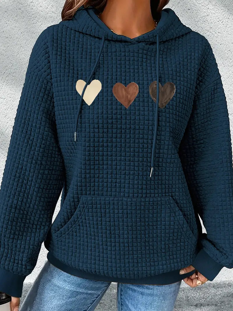Sweat à capuche romantique Fudus