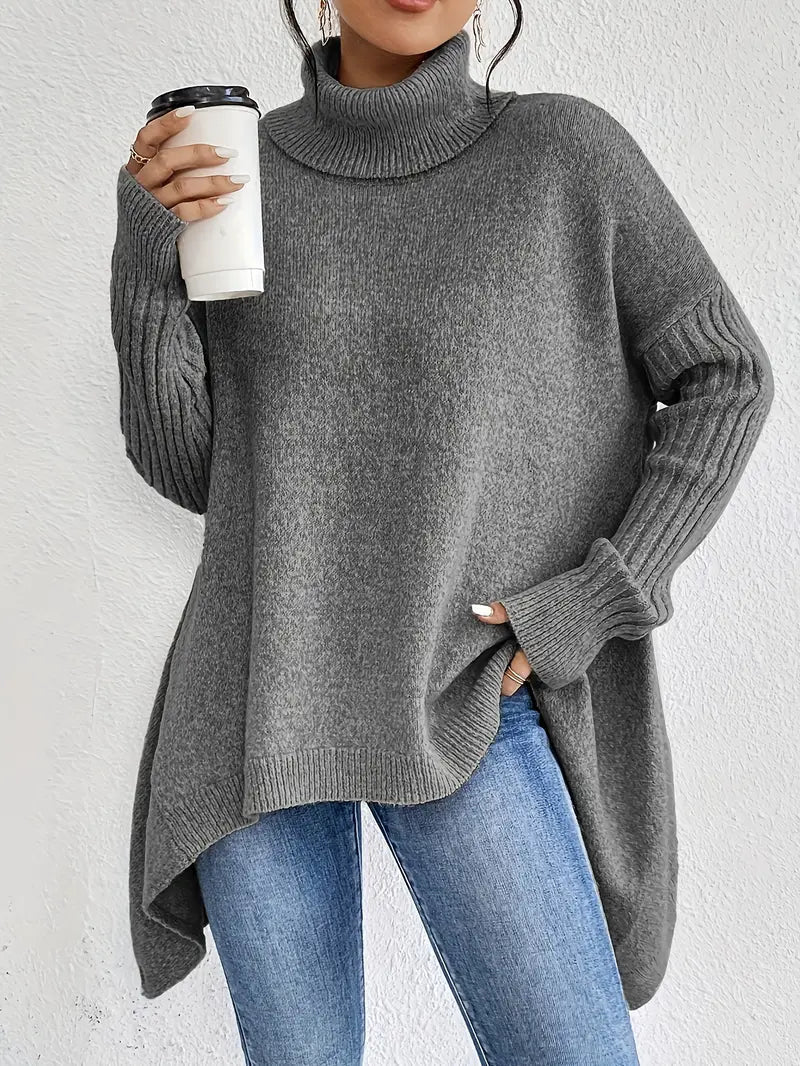 Berg-Feldt | langer Rollkragenpullover für den täglichen Komfort