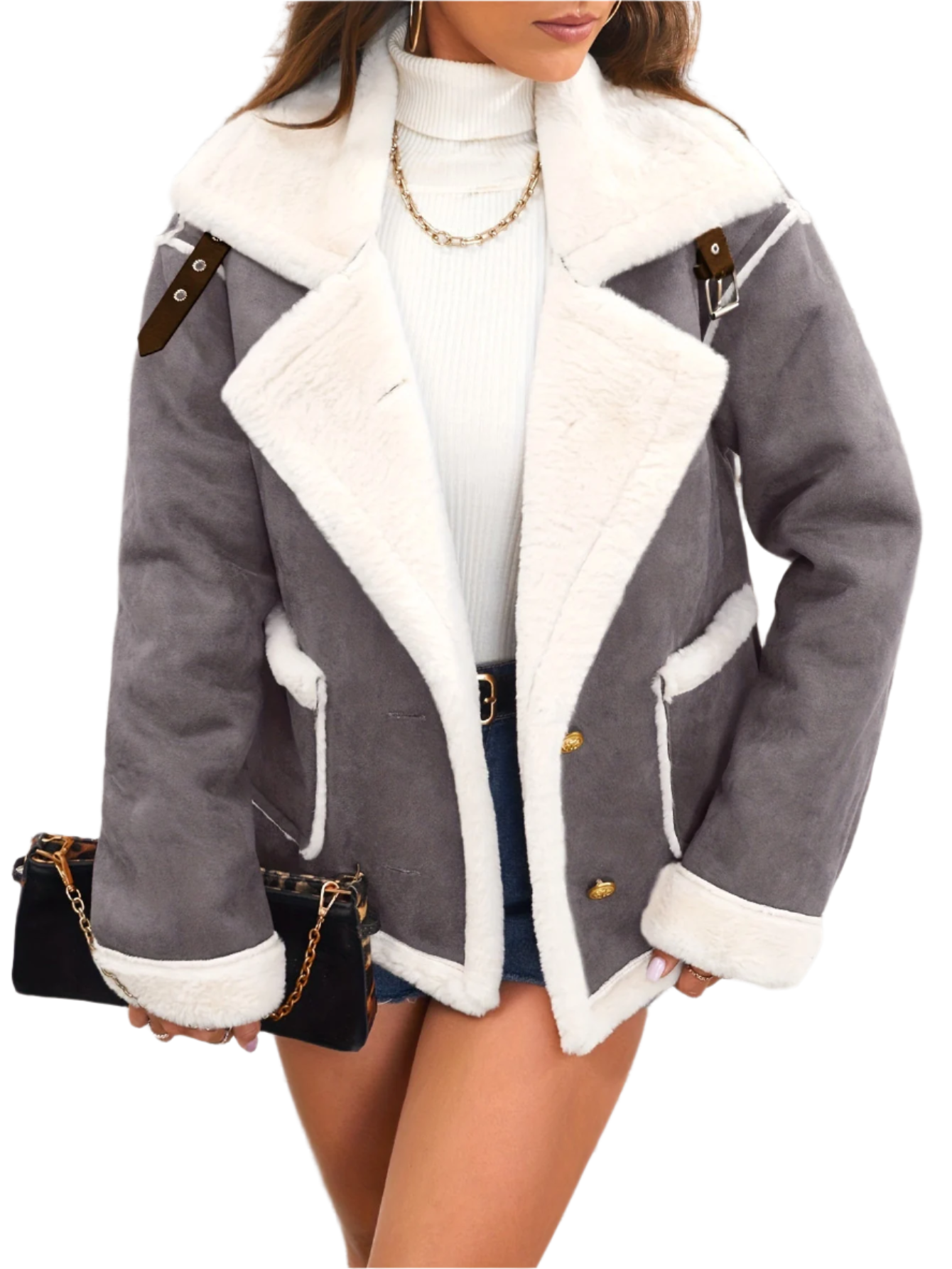Berg-Feldt | Elegante Teddy Winterjacke für Damen
