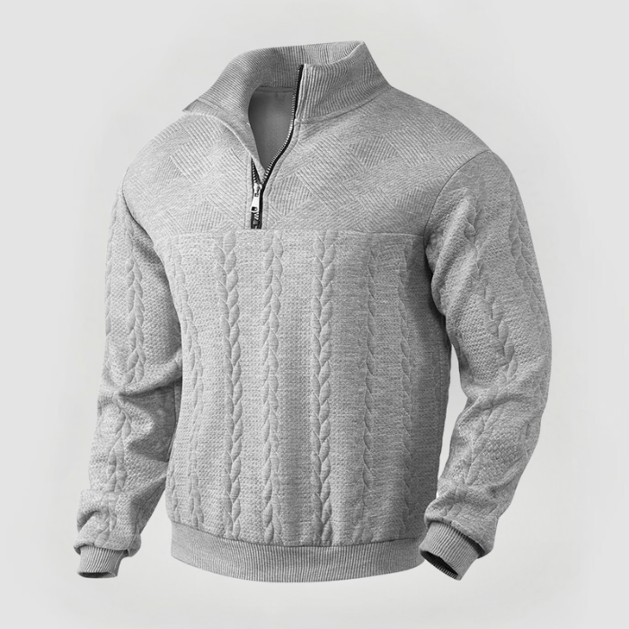 LARS Pull court zippé