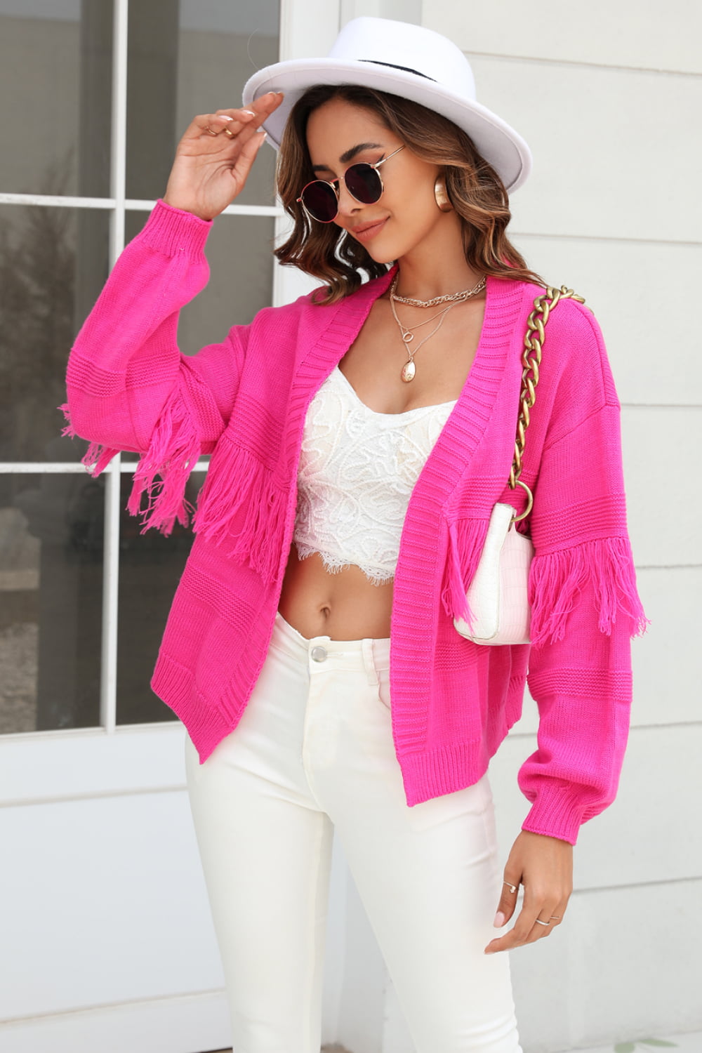 Berg-Feldt | Cardigan ouvert à franges